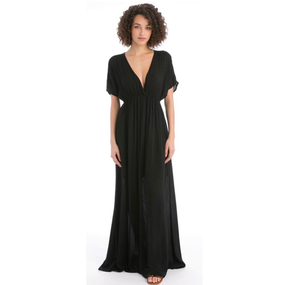 Hard Tail Spa Maxi Dress, Black, Size Small. Brand new with tags.